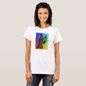 Spiritual Rising Inspirational Faith and Growth Tシャツ (正面フル)