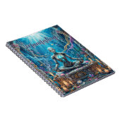 Spiritual Robot Spiral Photo ノートブック (右側)