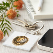 Spiritual Sun and Moon Celestial Sacred Light キーホルダー (正面右)