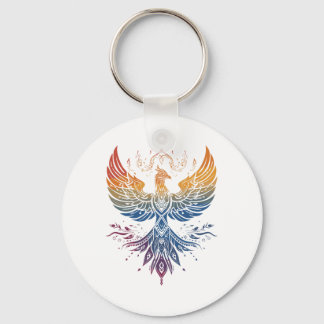 Spiritual Symbols And Sacred Geometry, A Colorful  キーホルダー