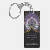 Spiritual Tree of Life Holistic Energy キーホルダー (正面左)