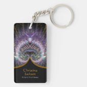 Spiritual Tree of Life Holistic Energy キーホルダー (裏面)