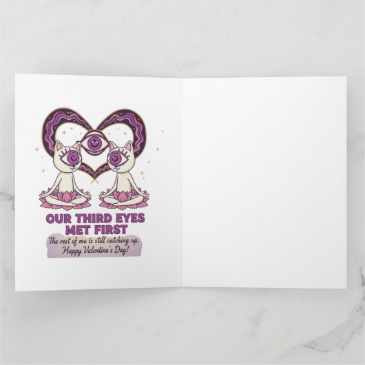 spiritual valentine's day カード (内部)