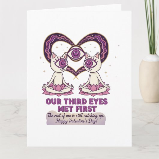 spiritual valentine's day カード (正面)