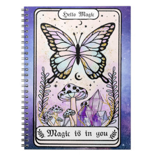 Spiritual Witchy Tarot Card ノートブック