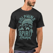 Spiritueller Delphin Tシャツ (正面)