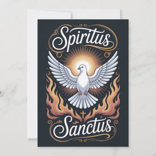 Spiritus Sanctus 招待状 (正面)