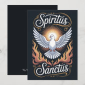Spiritus Sanctus 招待状 (正面/裏面)