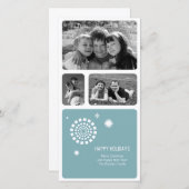 Spirographクリスマスフォトカード シーズンカード (正面/裏面)