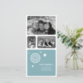 Spirographクリスマスフォトカード シーズンカード (スタンド正面)