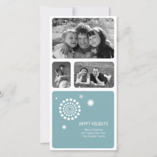 Spirographクリスマスフォトカード シーズンカード