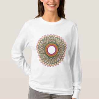 Spirograph Pride Pattern: Pan Tシャツ