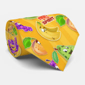 Spirtの子供の果実は可愛い漫画を結ぶ ネクタイ (ロール)