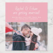 Spirted Namesおもしろいユニーク日付の保存 ワインラベル (シングルラベル)