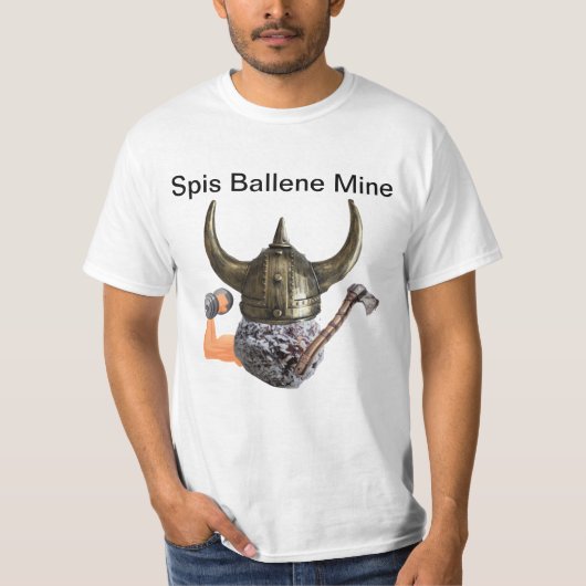 Spis Ballene Mine t-shirt pour homme Tシャツ (正面)