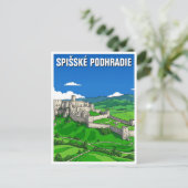 Spiš Castle ポストカード (スタンド正面)