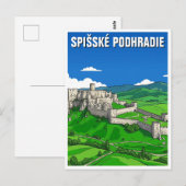 Spiš Castle ポストカード (正面/裏面)