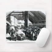 Spitalfieldsの無料食堂1867年 マウスパッド (マウス)