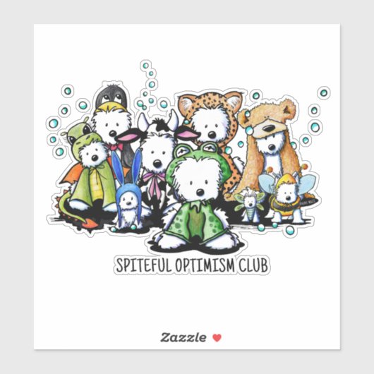 Spiteful Optimism Club Decal  シール (シート)