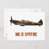 Spitfireはがき ポストカード (正面/裏面)