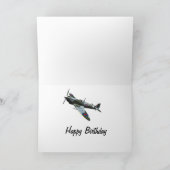 Spitfireグリーティングカード カード (内部)