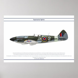 Spitfire GB 1 Sqn 1 ポスター
