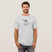 Spitfire Mk.九 Tシャツ (正面フル)