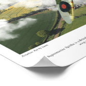 Spitfire Mk. IX ポスター (角)