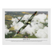 Spitfire Mk. IX ポスター (正面)