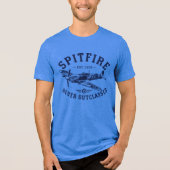 Spitfire – Never Outclassed トライブレンドTシャツ (正面)