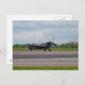 Spitfire On The Runway ポストカード (正面/裏面)