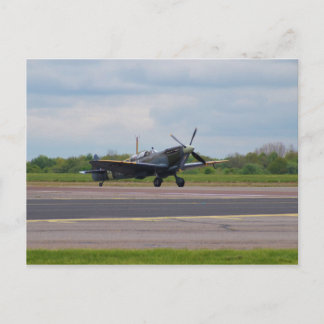 Spitfire On The Runway ポストカード