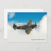 Spitfire Postcard ポストカード (正面/裏面)