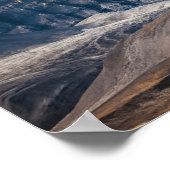 Spitsbergen横の写真 ポスター (角)