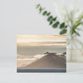 Spitsbergen Svalbard横の写真 ポストカード (スタンド正面)