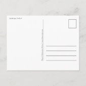 Spitsbergen Svalbard横の写真 ポストカード (裏面)