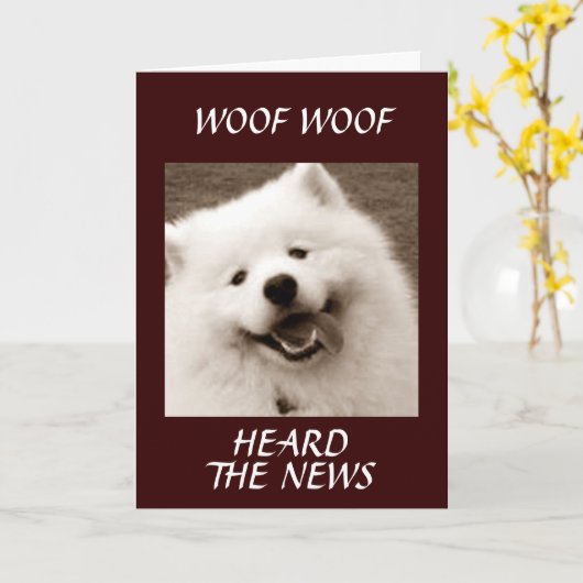 SPITZは、*新しいオポチュニティに関するおめでとう*と言います。 カード (黄色い花)