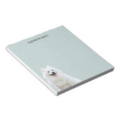 Spitz American Eskimo Dog Post-it Notes ノートパッド (アングル)