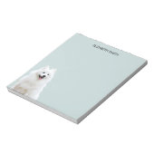 Spitz American Eskimo Dog Post-it Notes ノートパッド (回転)
