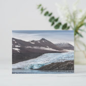 Spitzbergen Svalbard Glacierフォトカード (スタンド正面)