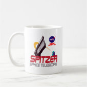 Spitzerの宇宙望遠鏡 コーヒーマグカップ (左)