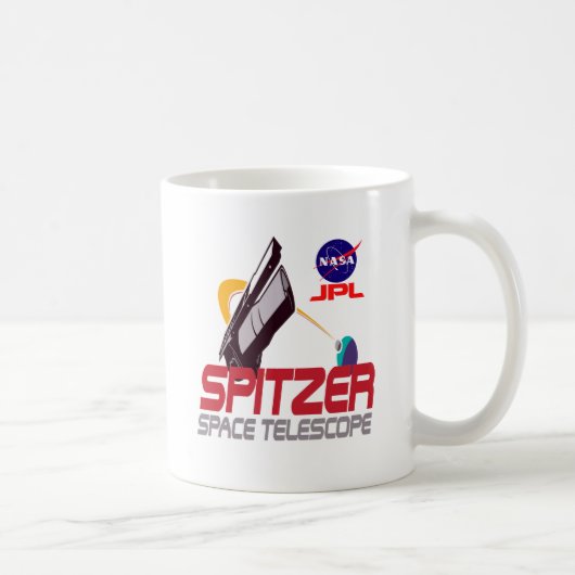 Spitzerの宇宙望遠鏡 コーヒーマグカップ (右)