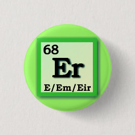 Spivak -周期表の個人的な性の代名詞 缶バッジ