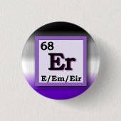 Spivak -周期表の個人的な性の代名詞 缶バッジ (正面)