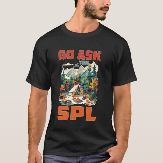 Spl頼の実行 – tシャツ (正面)