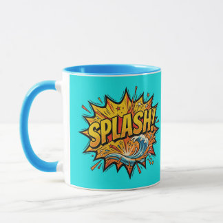 SPLASH コミック・ライトブルーコンボマグ マグカップ