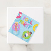 Splash Bash Kids Pool Party Birthday フェイバータグ (インサイチュ)