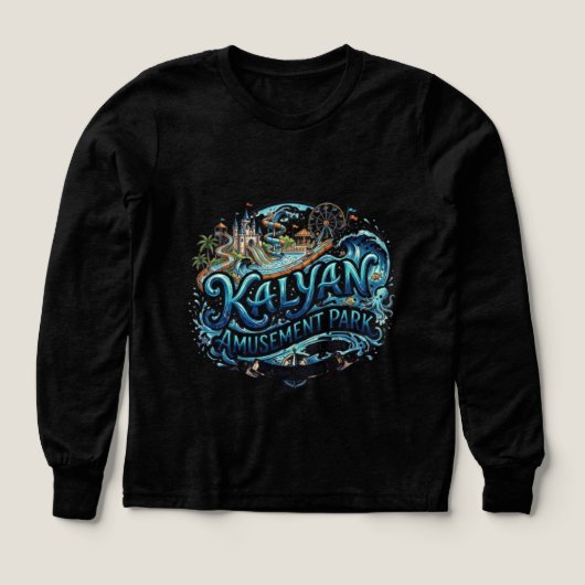 Splash Master: カルヤンアミューズメントパークサインTシャツ (デザイン正面)