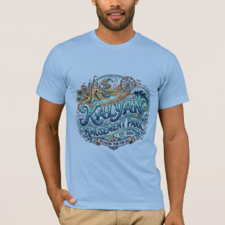 Splash Master: カルヤン・アミューズメントパーク サインTシャツ Tシャツ