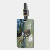 Splashdownの荷物のラベル ラゲッジタグ (正面縦)